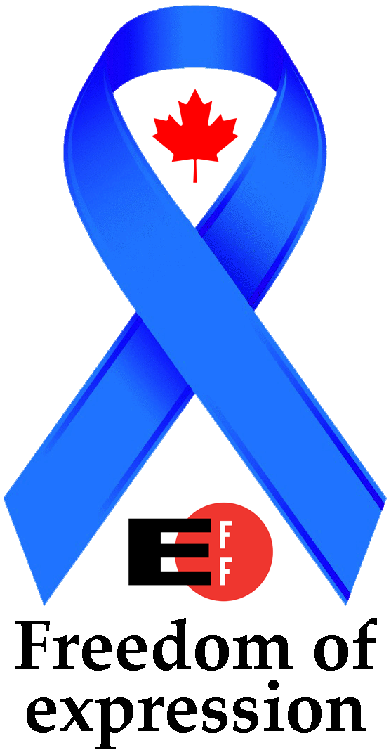 Electronic Frontier Foundation (EFF) Blue Ribbon Campaign (logo by Randolf Richardson)